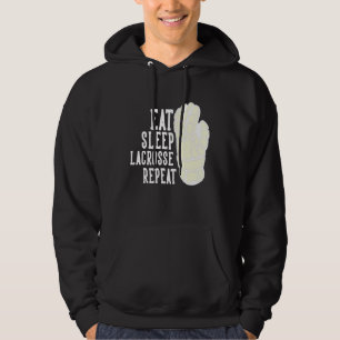 Moletom Coma o Sono Lacrosse Repete Rapazes Lax Sports Tea