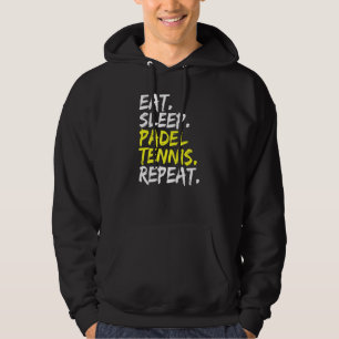 Moletom Coma o Tênis do Padel Repetição do Reprodutor do P