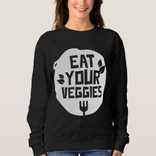 Moletom Coma Seu Plano Vegetariano De Hortas De Veggies
