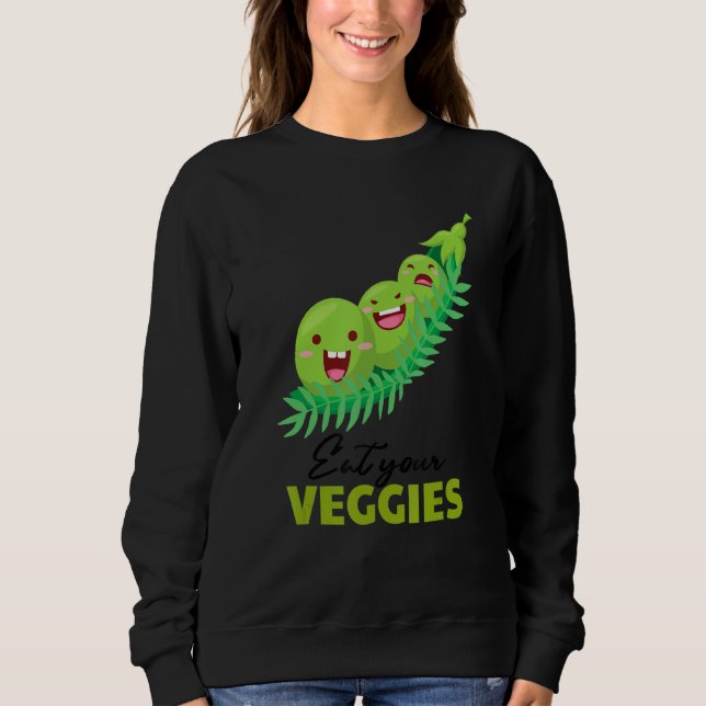 Moletom Coma Seus Veggies Edamame Vegan Vegetable F (Frente)