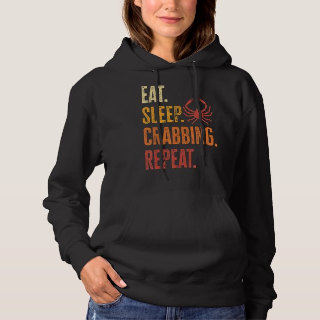 Moletom Coma Sleep Crabbing Repete Crab Hunter (Frente)