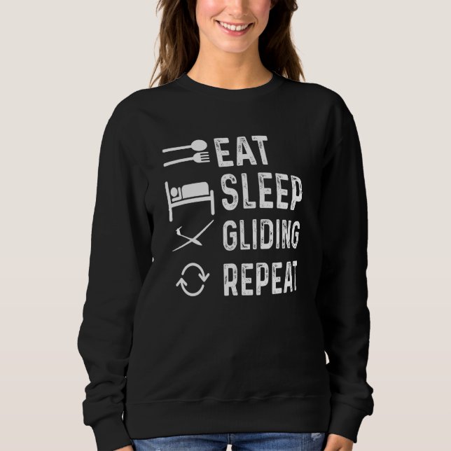 Moletom Coma Uma Repetição De Sono, Amor A Glide, Gli Engr (Frente)