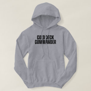 Moletom Comandante de Baralho Frio de Pesca