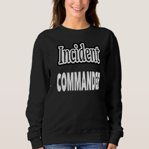 Moletom Comandante do Incidente