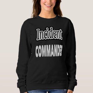 Moletom Comandante do Incidente