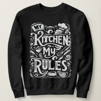 Moletom Comando Culinário - Minha Cozinha, Minhas Regras