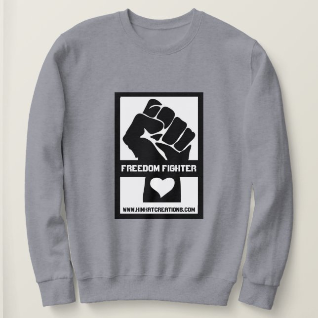 Moletom Combate à Liberdade (Frente do Design)