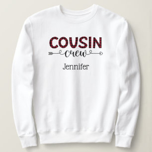 Moletom Combinação Personalizada da Família de Tripulan