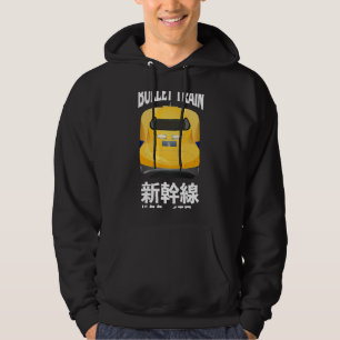 Moletom Comboio de bala Dr. Yellow Shinkansen Japonês Kanj