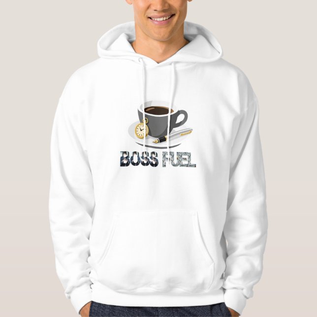 Moletom Combustível de Chefe Espresso, Relógio de Bolso pa (Frente)