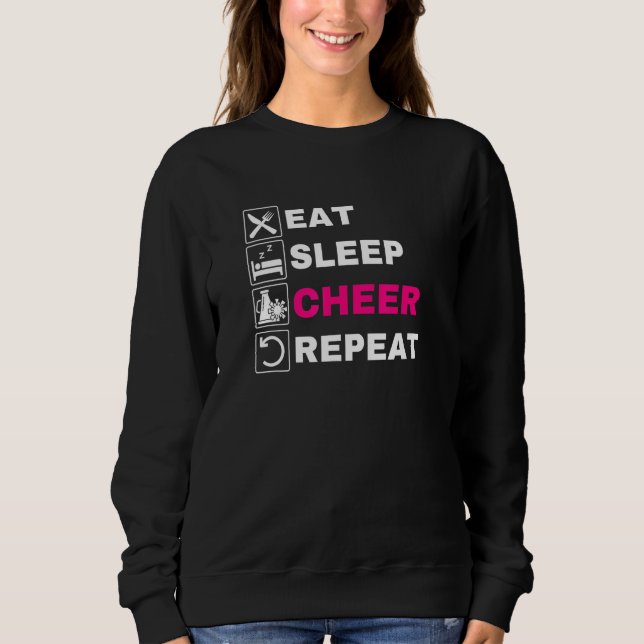 Moletom Come Sleep Cheerhead Repete Cheerhead (Frente)