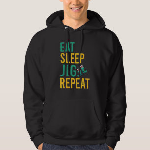 Moletom Come Sleep Jig Repete Dançarino Irlandês Engraçado