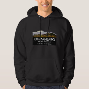 Moletom Comemoração do Monte Kilimanjaro Personalizado