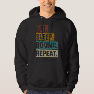 Moletom Comer Dormir Boxe Repetir Retro Vintage Boxe Boxea