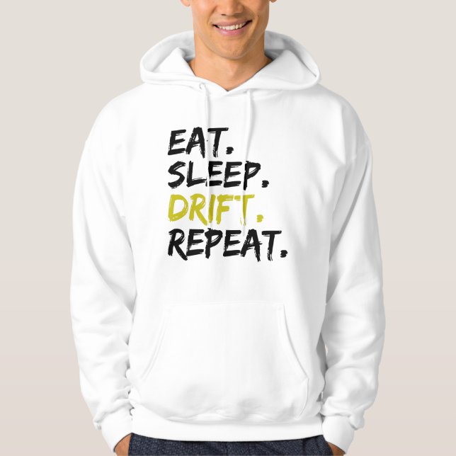 Moletom Comer Dormir Derrapar Repetir - Derrapando   (Frente)
