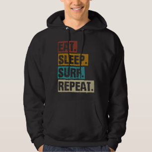 Moletom Comer Dormir Surfar Repetir Retro Vintage Surfe