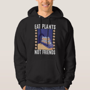 Moletom Comer Plantas Não Amigos Vegan Veggie Vegan Fatos