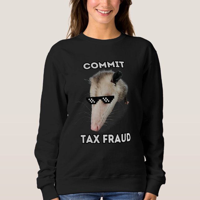 Moletom Cometer Fraude Fiscal (Frente)