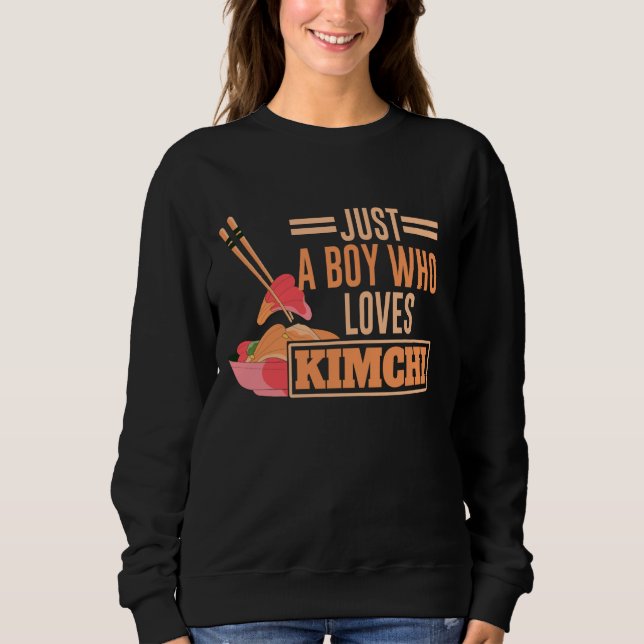 Moletom Comida coreana Kimchi Lover (Frente)