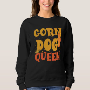 Moletom Comida de linguiça Foodie Corn Queen