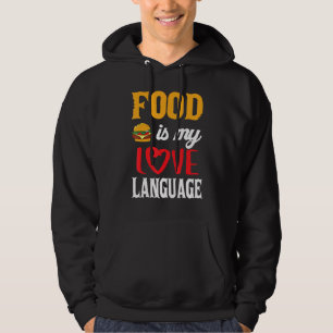 Moletom Comida É Minha Língua De Amor