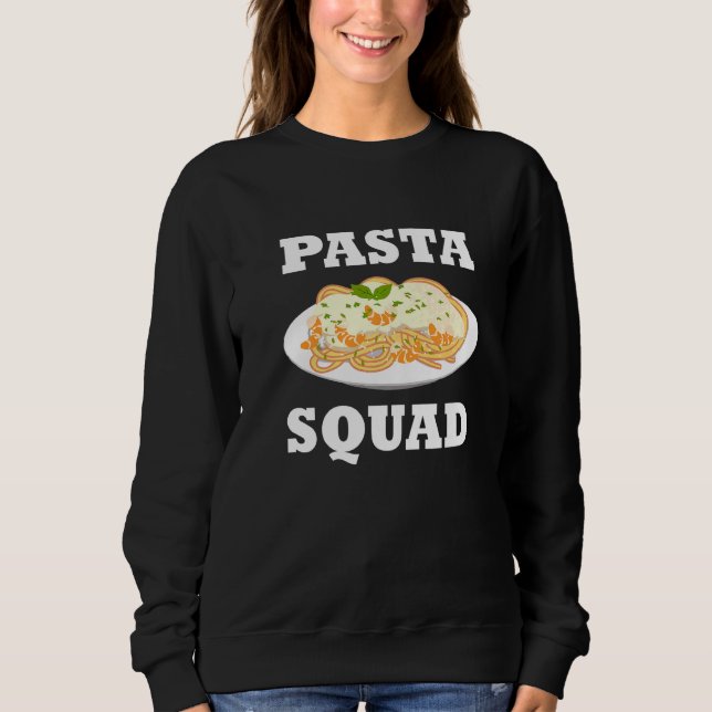Moletom Comida Italiana de Esparguete de Massas de Massas  (Frente)