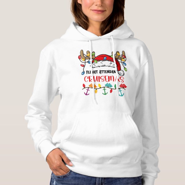 Moletom Comissário de Bordo Cruisemas Correspondência Nata (Frente)