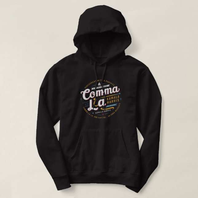 Moletom Comma La Kamala Harris (Frente do Design)