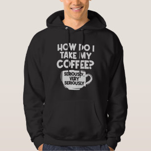Moletom Como Levo Meu Café A Sério, Barista Cafeine?