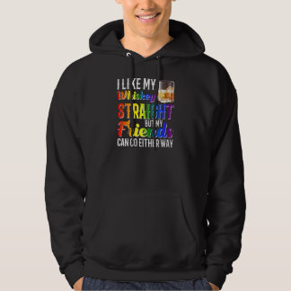 Moletom Como Meu Hetero Whiskey Amigos Orgulho gay Lgbtq P