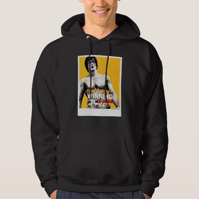 Moletom Como o Rocky conquista a vitória (Frente)