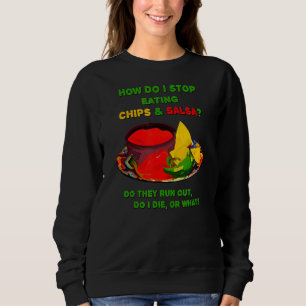Moletom Como Paro De Comer Chips E Salsa