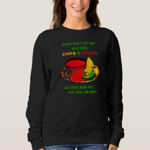 Moletom Como Paro De Comer Chips E Salsa
