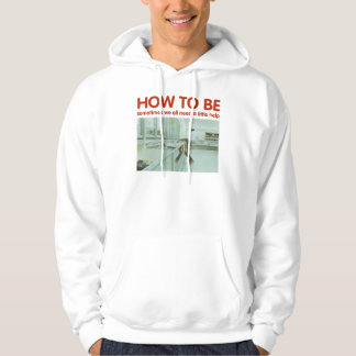 Moletom Como ser branco do Hoodie do congelador da arte
