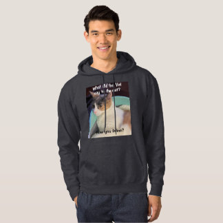 Moletom Como você se sente? Hoodie de homens