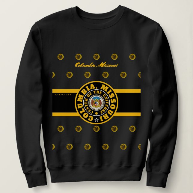 MOLETOM COMOCOU COLUMBIA, MO (COU) 2 (Frente do Design)