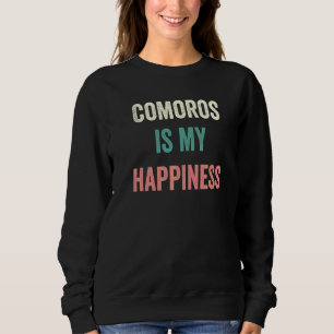 Moletom Comores É Minha Felicidade