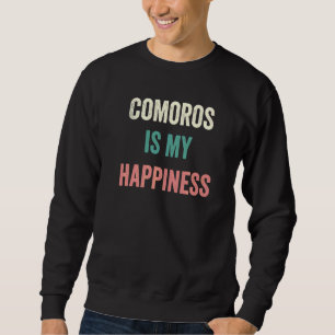 Moletom Comores É Minha Felicidade