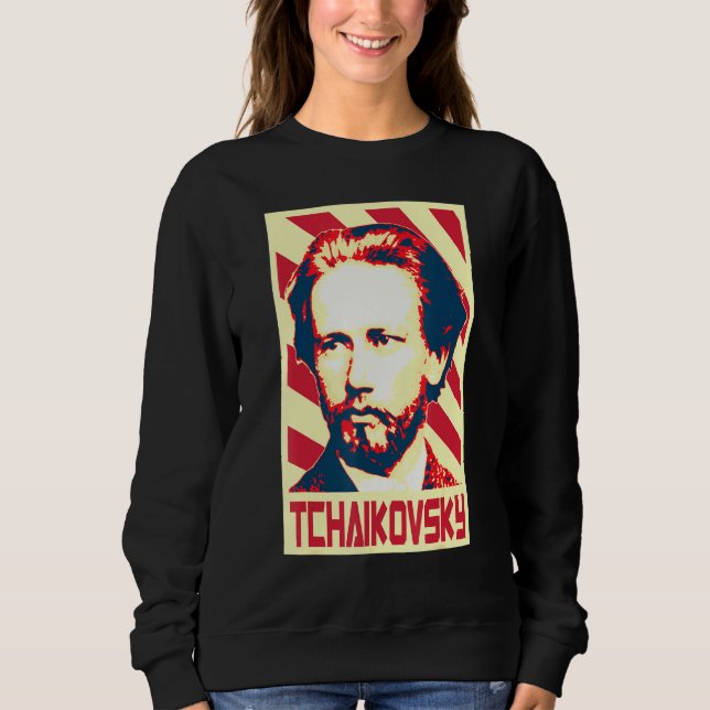 Moletom Compositor de Música Clássica Pyotr Ilyich Tchaiko (Frente)