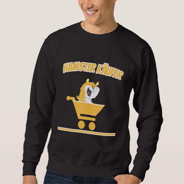 Moletom Compra de Hamster, Comprador de Hamster, Comprando (Frente)