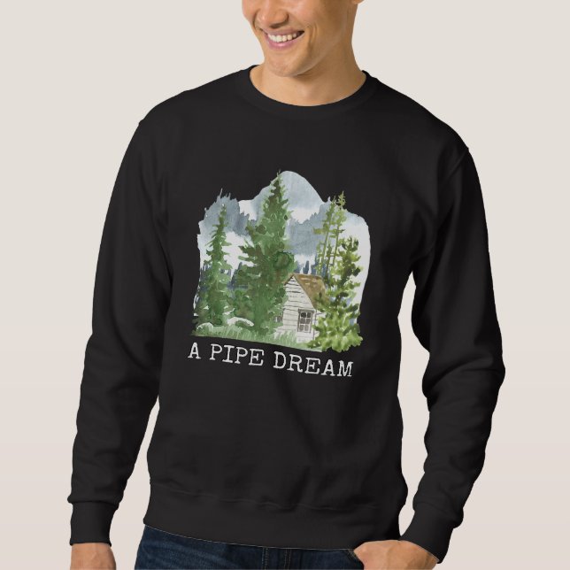Moletom Comprador De Algodão Uma Casa De Sonhos De Pipe Ca (Frente)