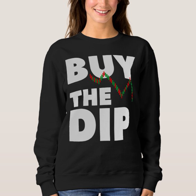 Moletom Comprar A Criptomoeda Dip Para Um Investidor (Frente)