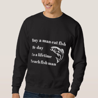 Moletom Comprar A Man Comeu Peixe 558