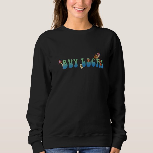 Moletom Comprar Local Reciclar Ativistas Hippies 70 (Frente)