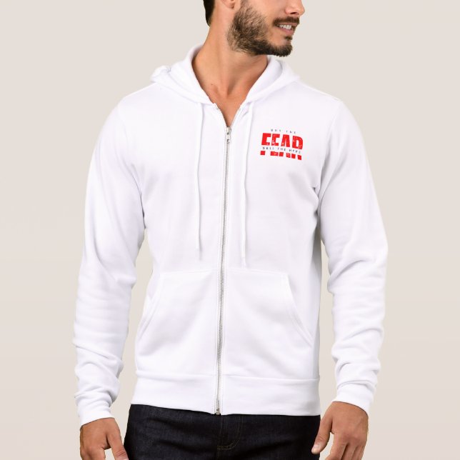Moletom Comprar O medo vende o Hype™ criado para a explosã (Frente)