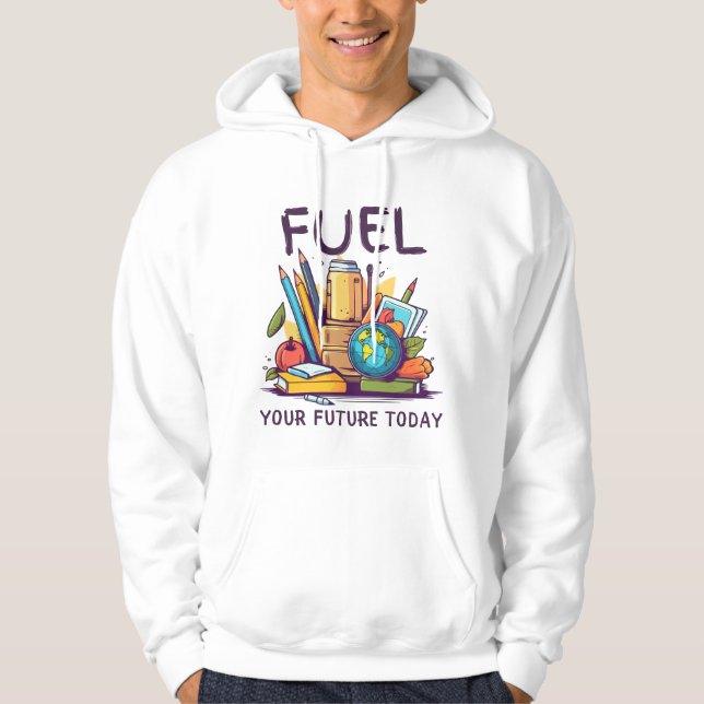 Moletom Comprar o seu futuro hoje (Frente)