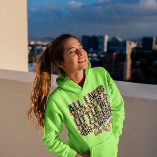 Moletom Comprar seu dia com fé e café