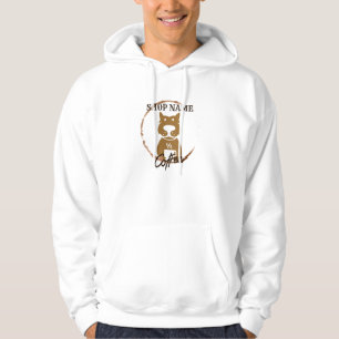 Moletom Compro de Café Simples Moderno de Cachorro