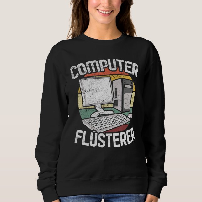 Moletom Computação informática Whisper Computacional (Frente)