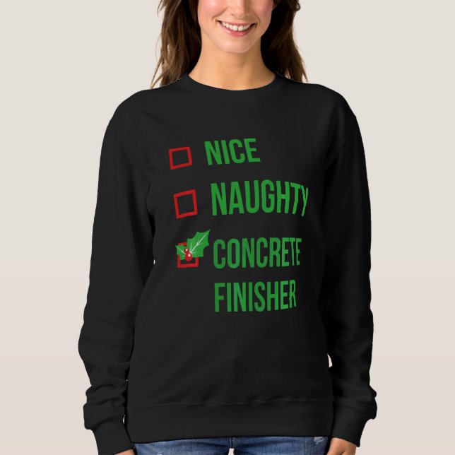 Moletom Concreto Finisher Funny Pajama Natal (Frente)